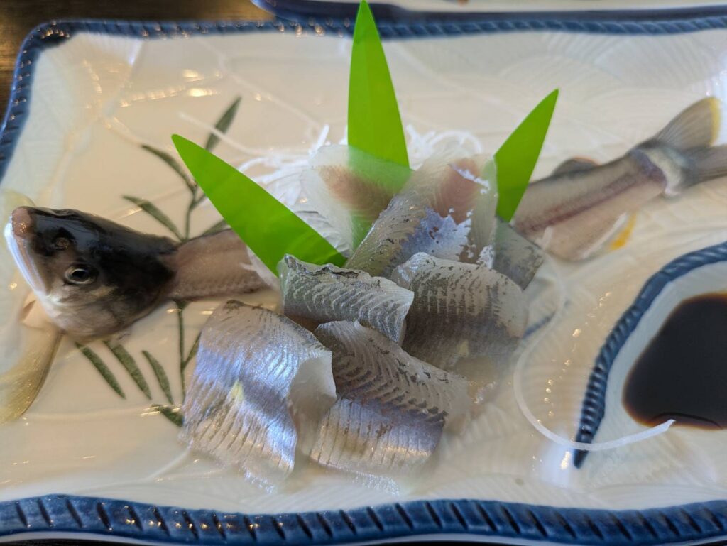 1品目の刺身
